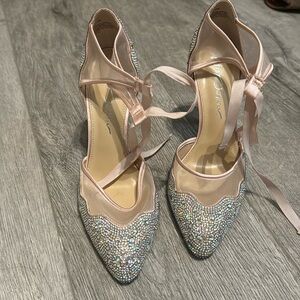 Betsy Johnson sparkle Heels